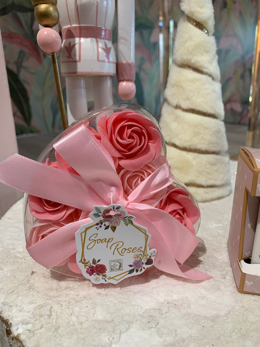 Confezione regalo rose di sapone