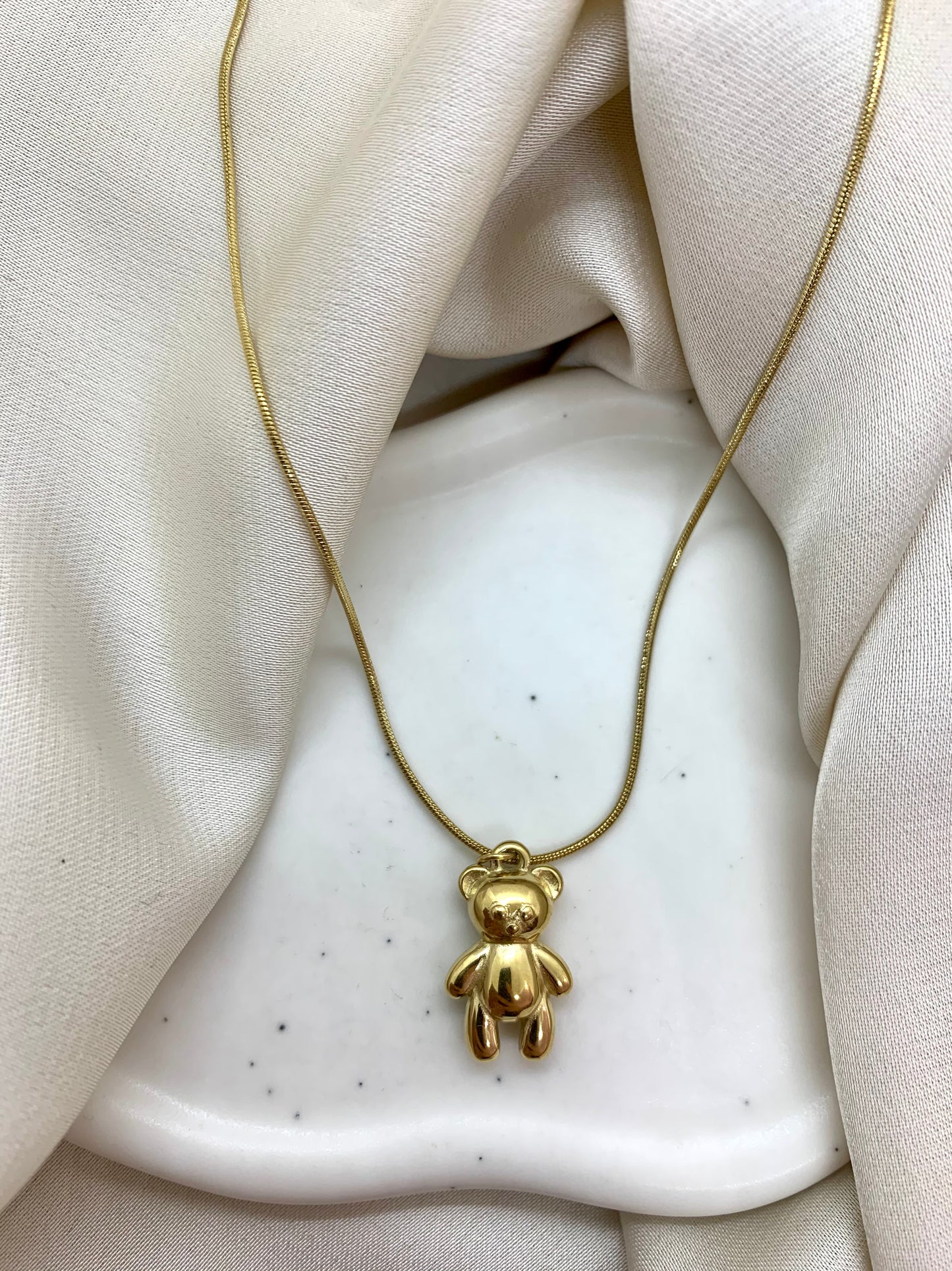 Collana teddy gold